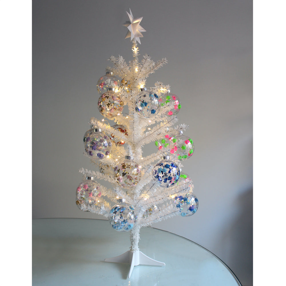 Blue Lucky Star Christmas Ornament