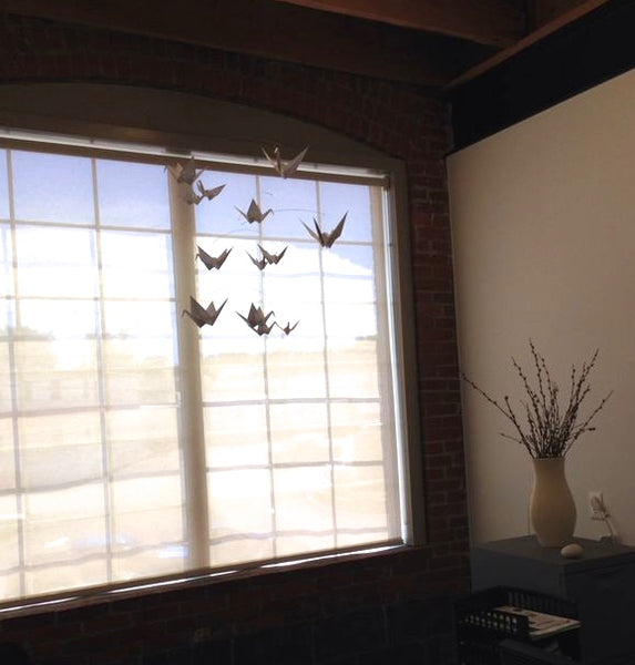 XXL Origami Paper Crane Mobile – The Timeless Crane
