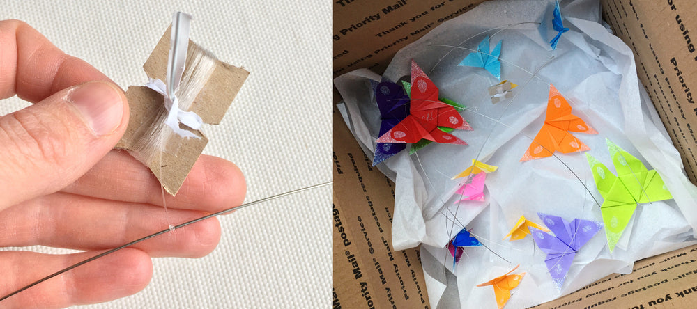 Receiving and Hanging Your Origami Mobile