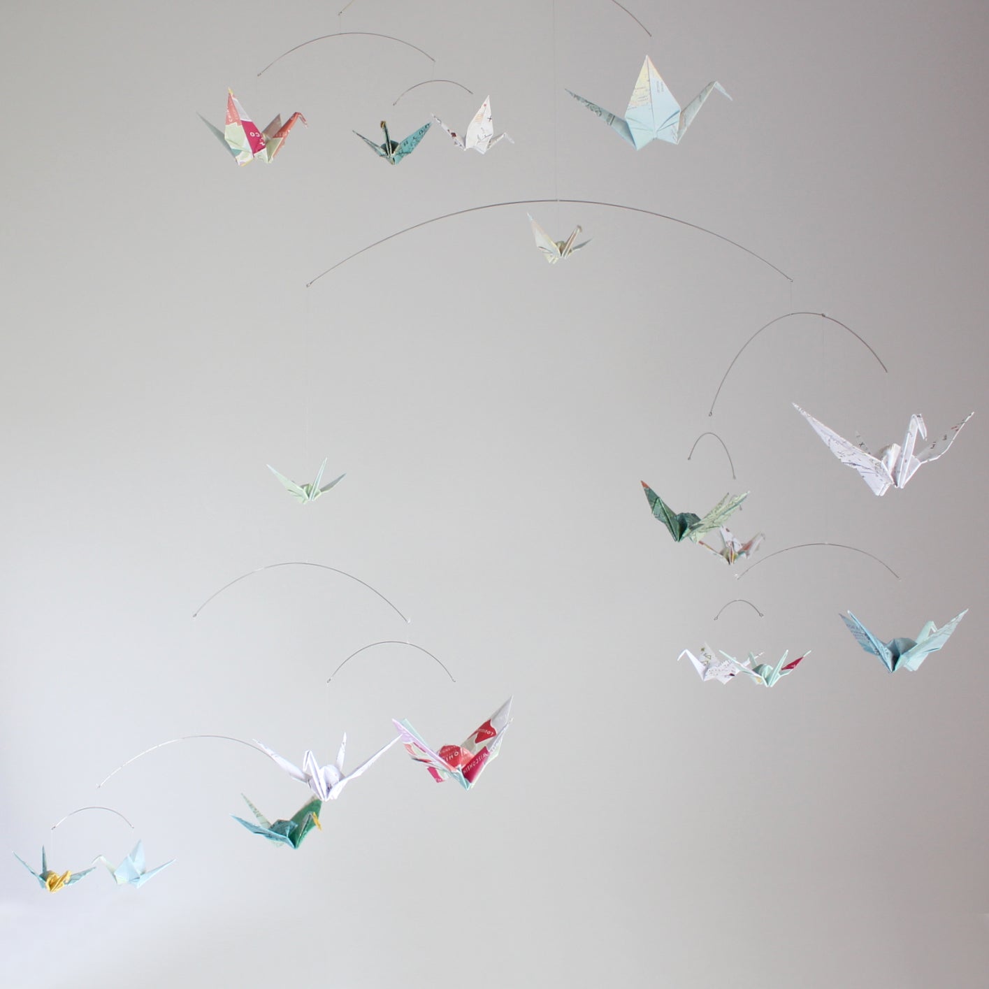 Map Print Crane Mobile – The Timeless Crane