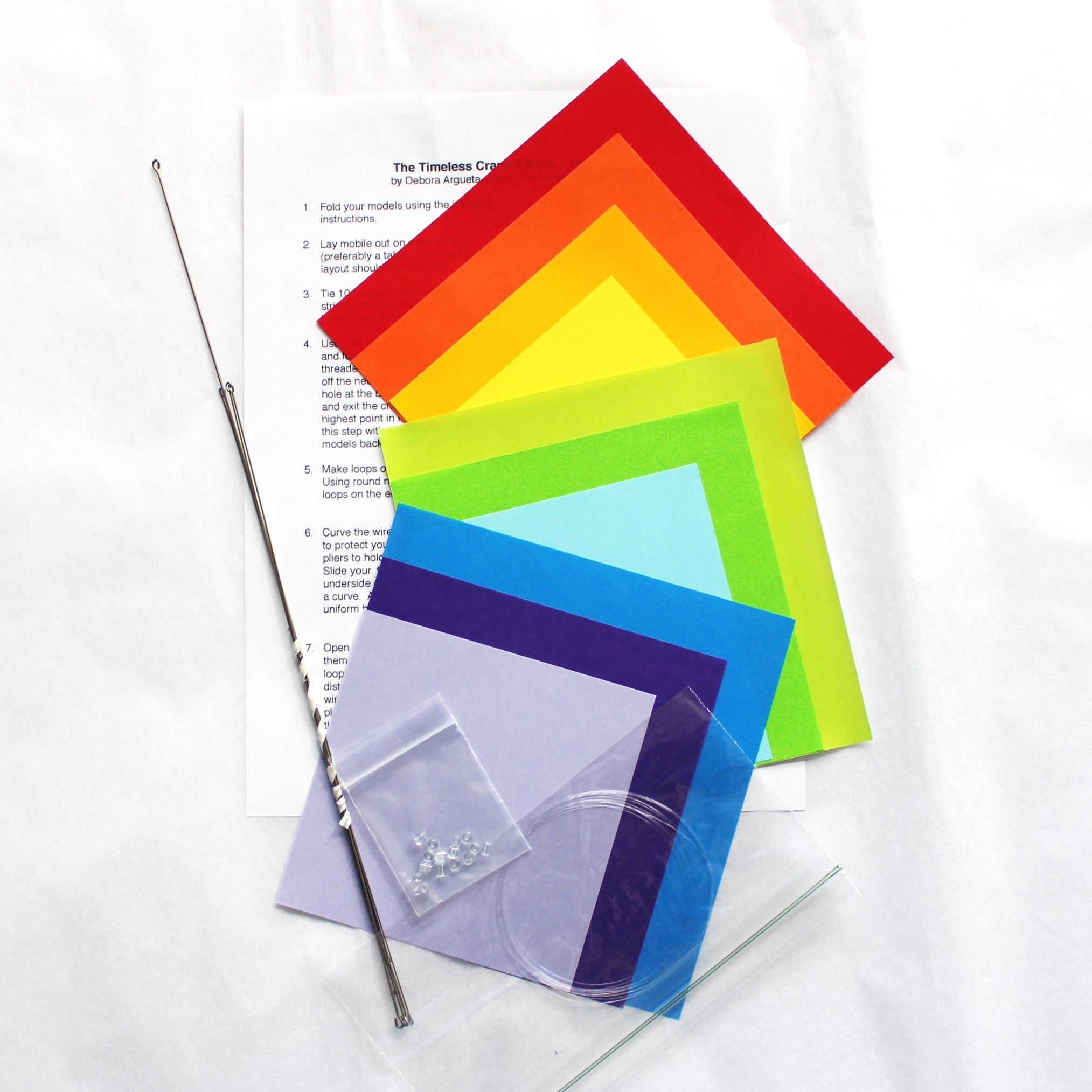 Origami Mobile Making Kit The Timeless Crane