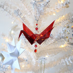 Origami Crane Ornament