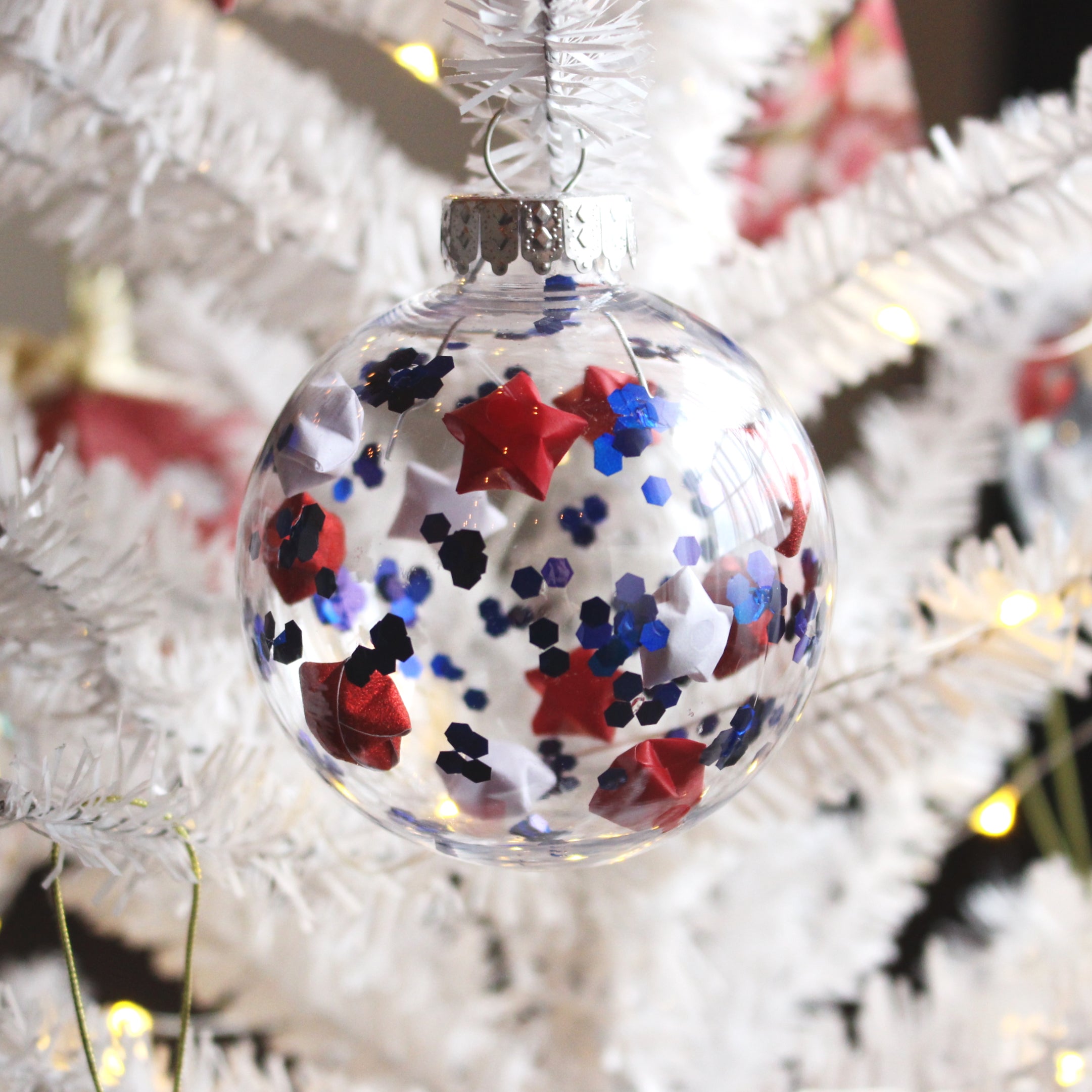 Custom Lucky Star Christmas Ornament – The Timeless Crane