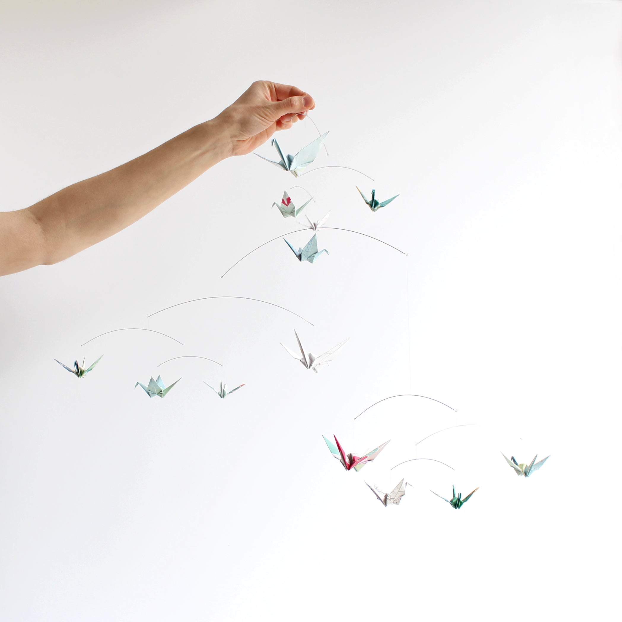 Map Print Crane Mobile – The Timeless Crane