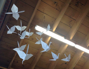 XXL Origami Paper Crane Mobile