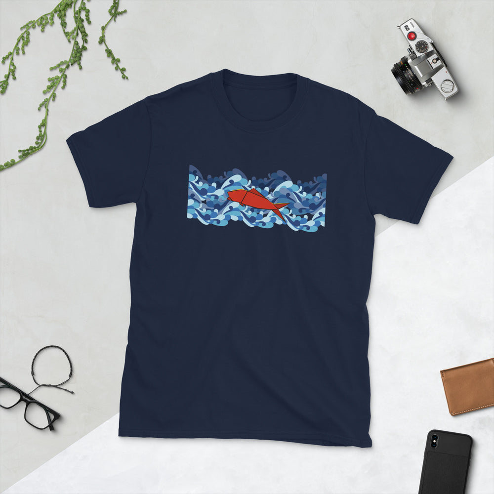 Origami Fish Shirt – The Timeless Crane